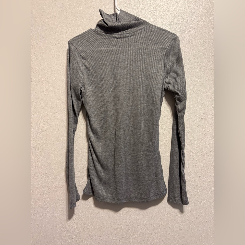 Bozzolo Charcoal Long Sleeve Women's Top